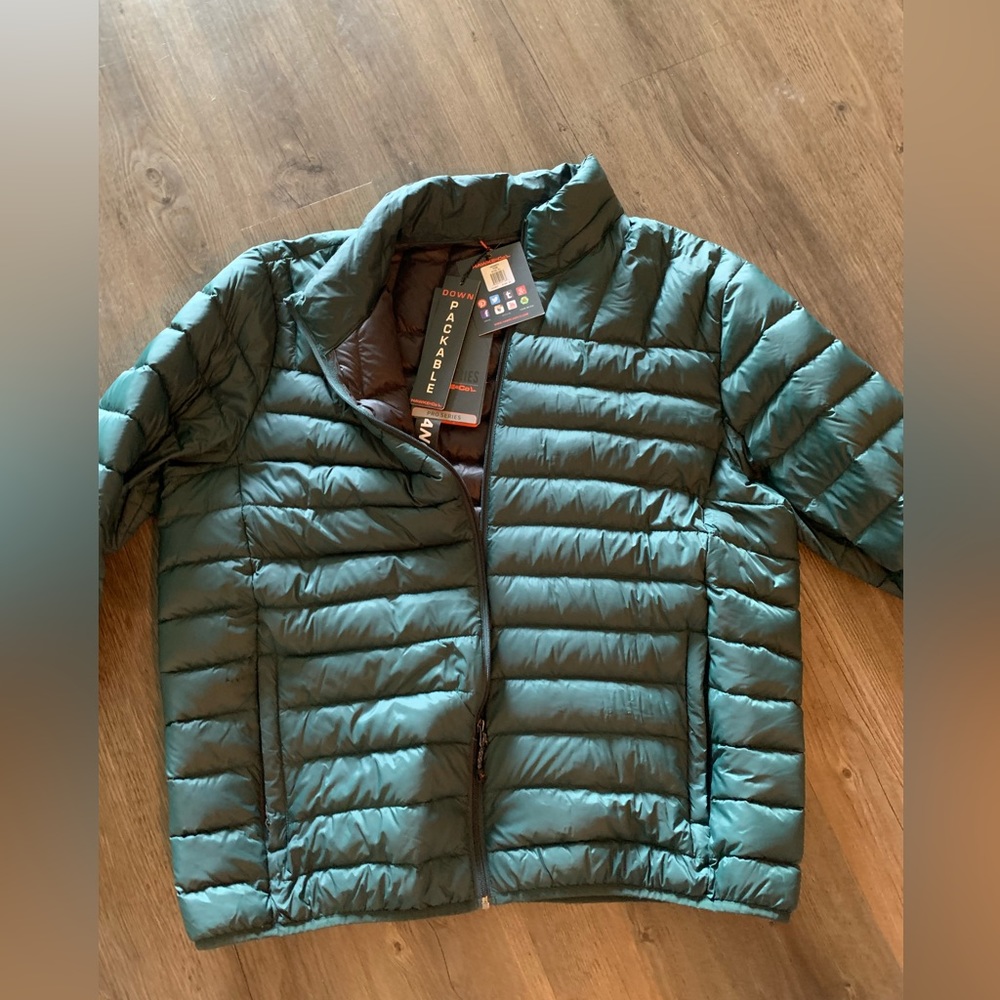 Hawke & Co. Green Puffer Jacket
